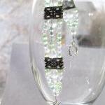 Crystal Bracelet, Handmade Crystal Vintage..